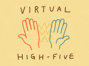 Virtual high five